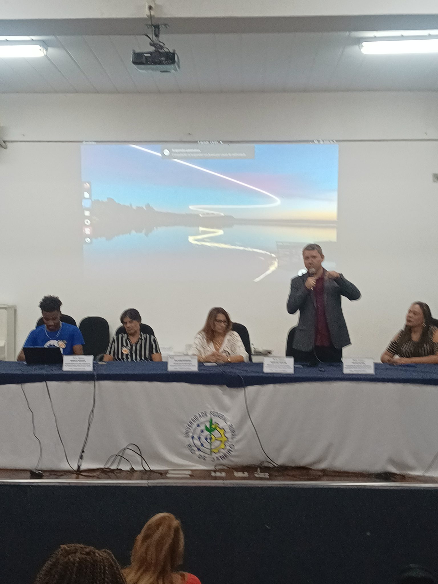 Mesa de Abertura da Aula Magna do IM/UFRRJ – 2026.1
